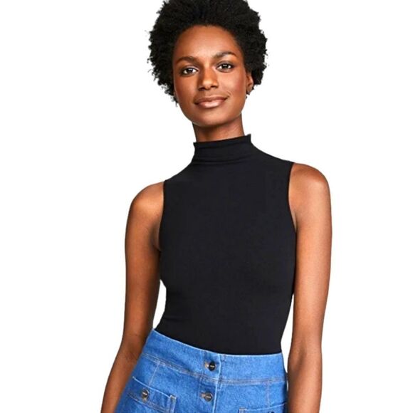 NWT Commando Ballet Sleeveless Mockneck Bodysuit - Picture 2 of 6